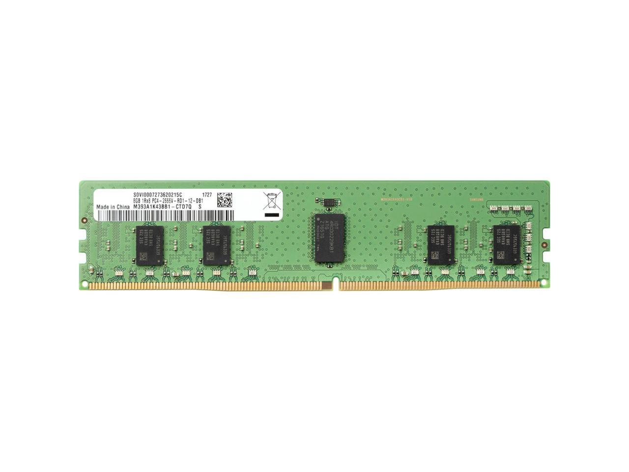 HP 8GB 2666MHZ DDR4 ECC MEMORY