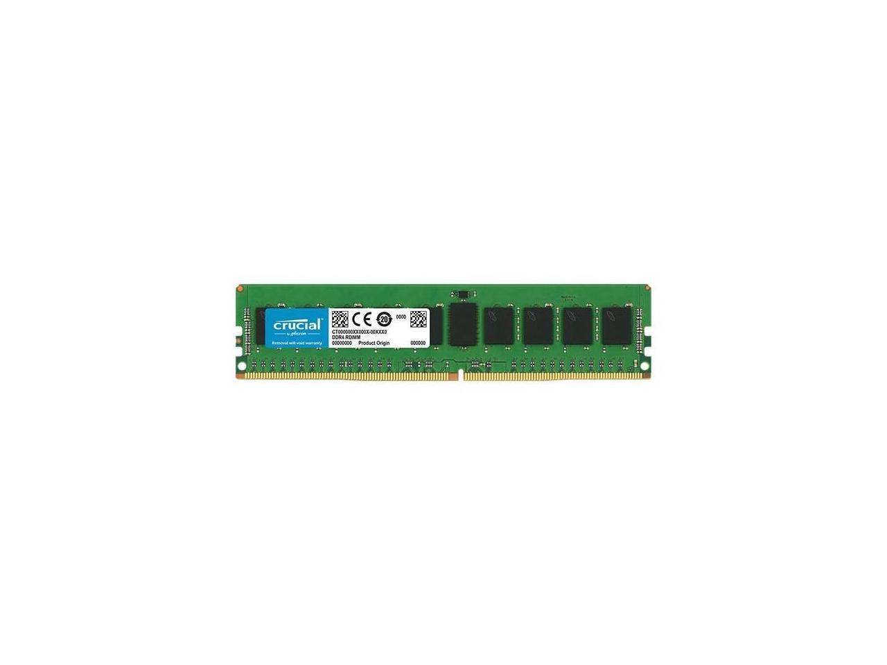 Crucial 8GB 288-Pin DDR4 SDRAM ECC Registered DDR4 2666 (PC4 21300) Server Memory Model CT8G4RFD8266