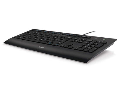 Logitech K280e Pro 920-009066 Black USB Wired Keyboard