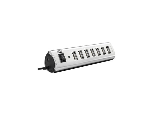 Adesso AUH-2070P 7-Port USB 2.0 Hub with Power Adapter