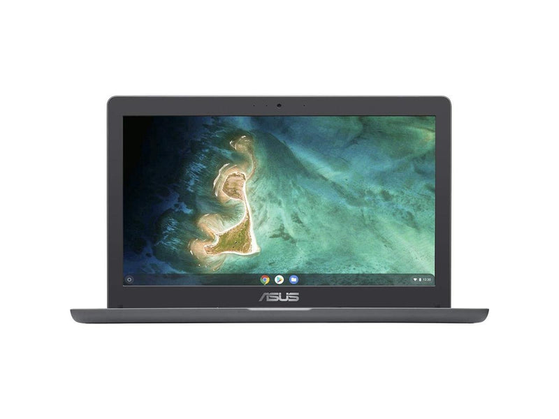 ASUS Chromebook C403NA-YS02 14.0 inch Intel Celeron N3350 1.1GHz/ 4GB LPDDR4/ 32GB eMMC/ USB3.1/ Chrome OS Notebook (Dark Grey)