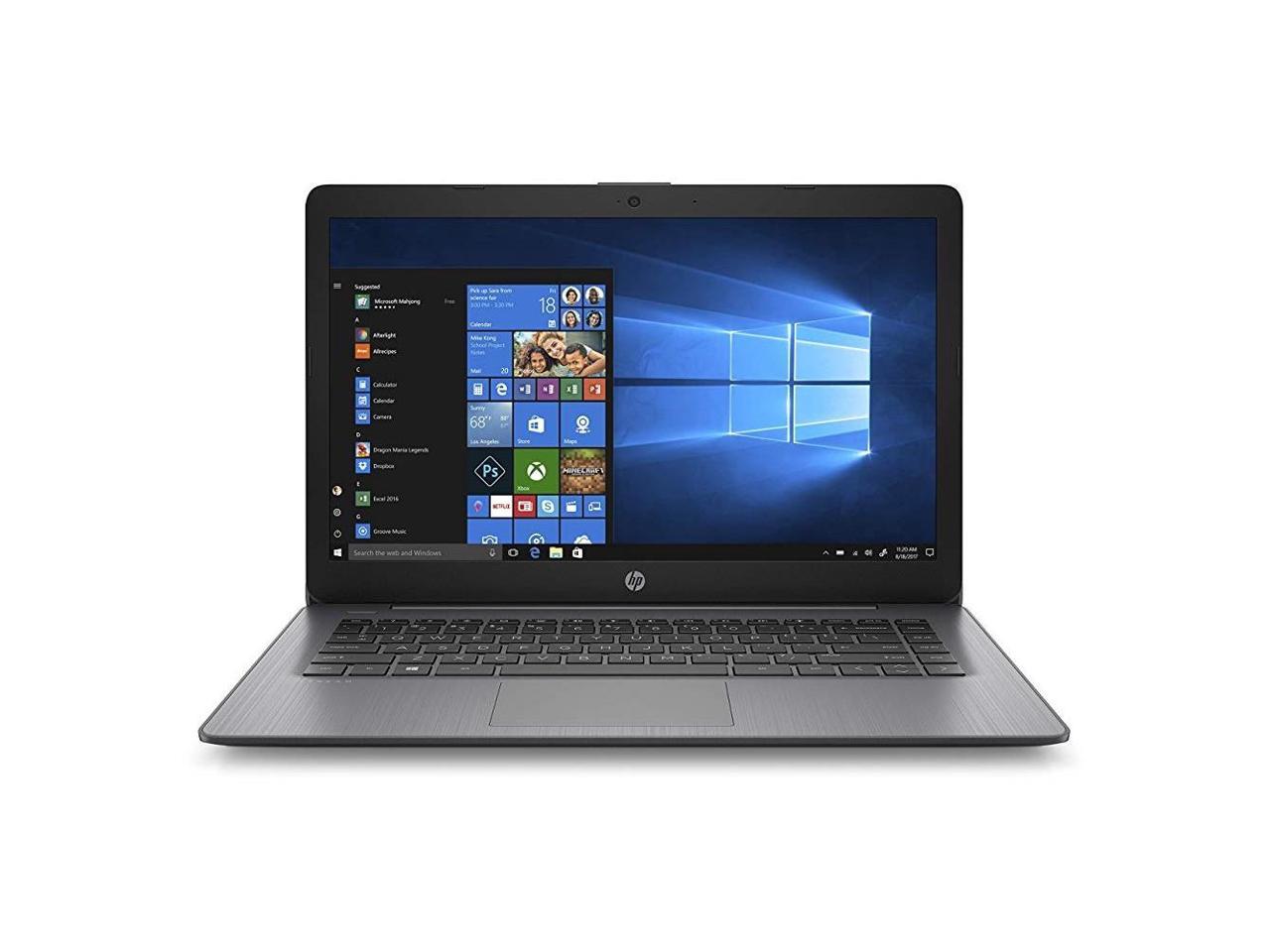 HP Laptop Stream 14-ds0020nr AMD A4-Series A4-9120e (1.50 GHz) 4 GB Memory 32 GB eMMC SSD AMD Radeon R3 Series 14.0" Windows 10 S