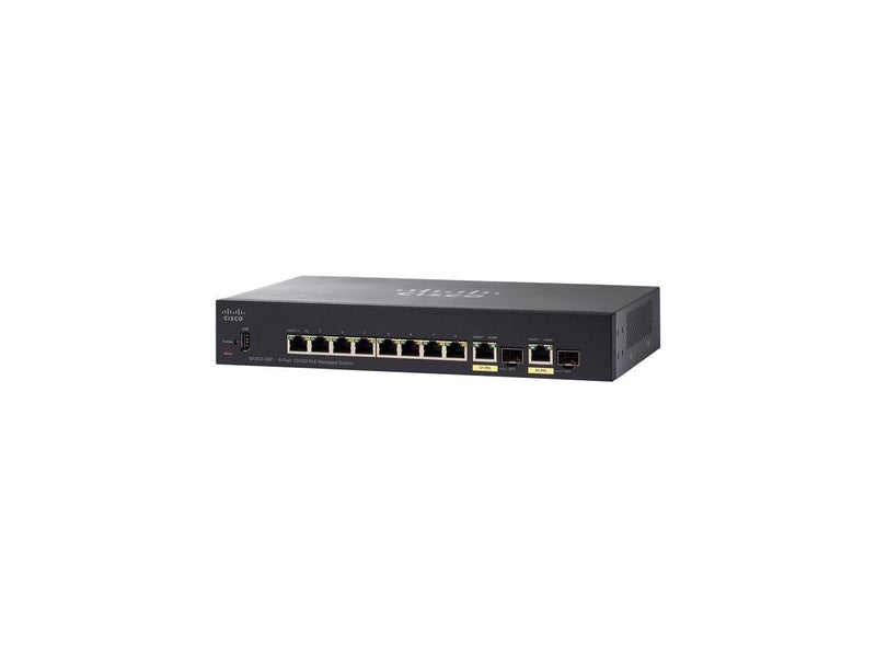 Cisco Sf352-08P 8-Port 10 100 Poe Managed Switch