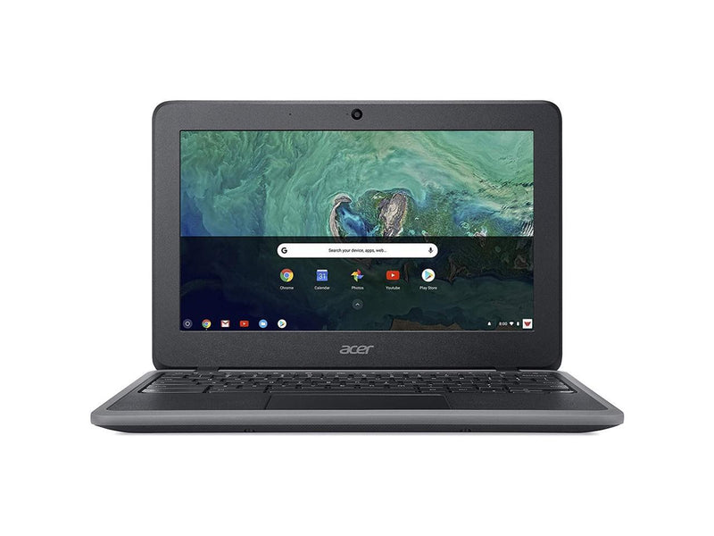 Acer Chromebook 11 C732T-C8VY 11.6" Touchscreen LCD Chromebook - Intel Celeron N3350 Dual-core (2 Core) 1.10 GHz - 4 GB LPDDR4 - 32 GB Flash Memory - Chrome OS - 1366 x 768 - In-plane Switching (IPS) Technology, CineCrystal - Obsidian Black