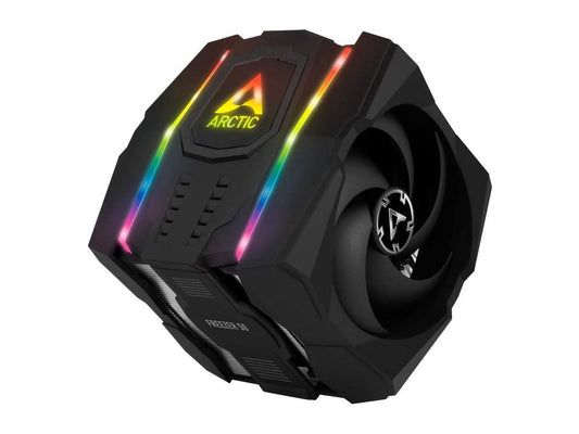 ARCTIC Freezer 50 - Multi Compatible Dual Tower CPU Cooler with A-RGB CPU Cooler for AMD and Intel, Two Pressure-Optimised Fans, 6 Heatpipes, MX-4 Thermal Paste Included