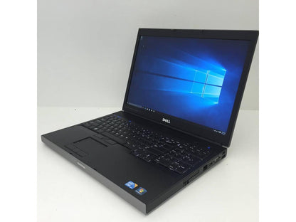 Dell m6500 precision work station laptop-i5 m560 2.67ghz-8gb ram-320ghz hard drive-windows 7 pro 64bit-display 1440x900-Ati fire pro m7820 graphics-dvdrw-good battery