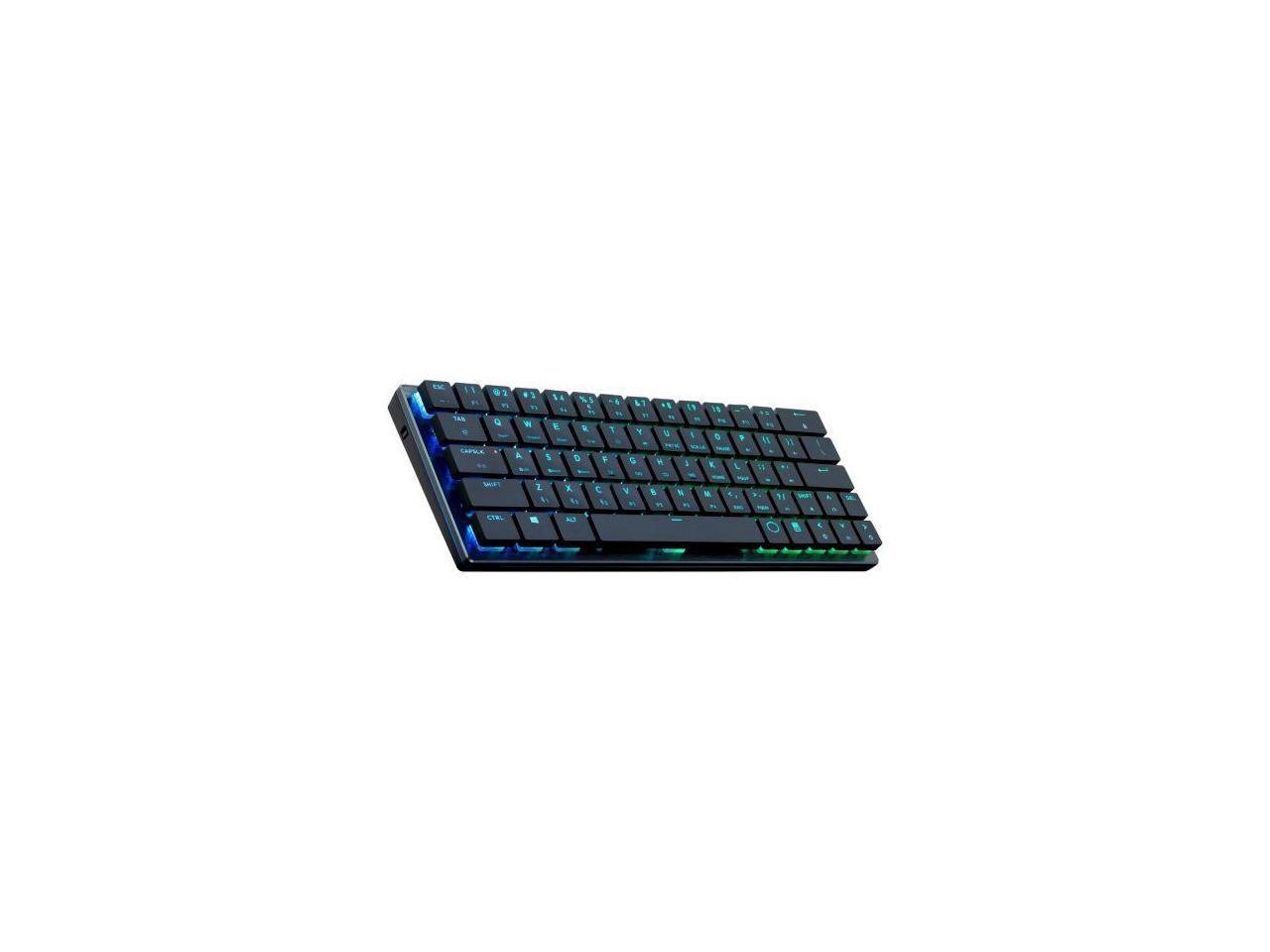Cooler Master - SK-621-GKLR1-US - Cooler Master SK621 Keyboard - Wired/Wireless Connectivity - Bluetooth - USB Type C