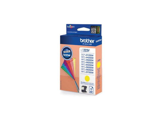 Brother LC-223Y Ink cartridge yellow, 550 pages, 6ml