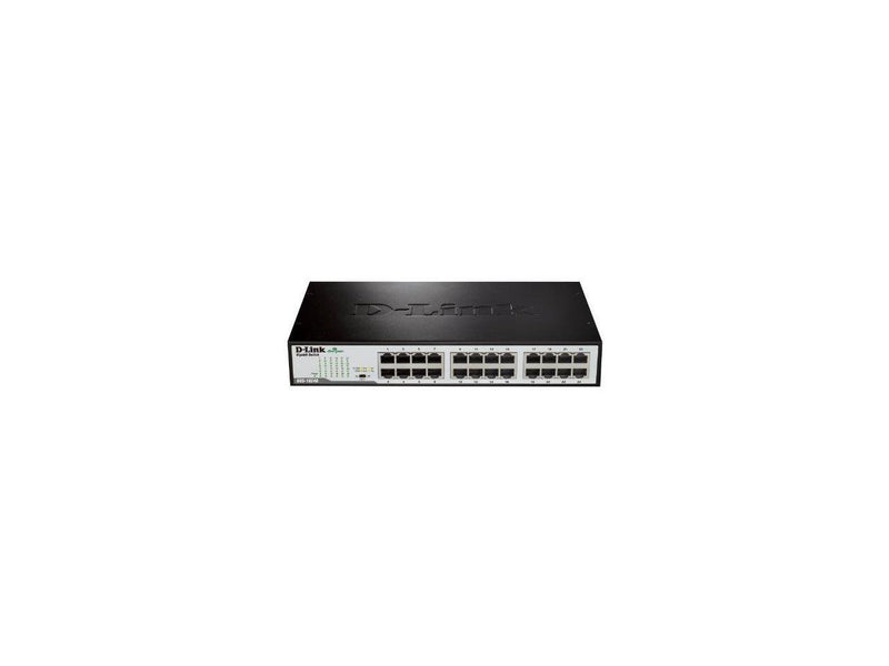 D-Link DGS-1024D 24-Port 101001000 Unmanaged Rackmountable Desktop Switch