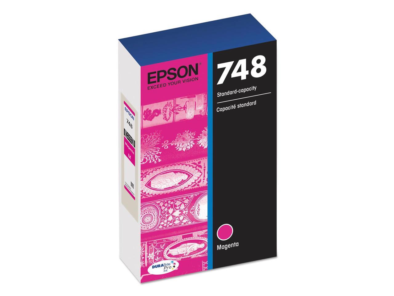 EPSON PRINT T748320 T748 MAGENTA INK CARTRIDGE