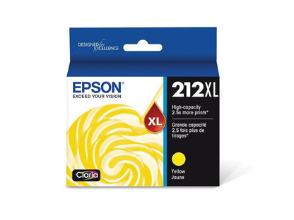 Epson T212 Ink Cartridge - Yellow - Inkjet - High Yield