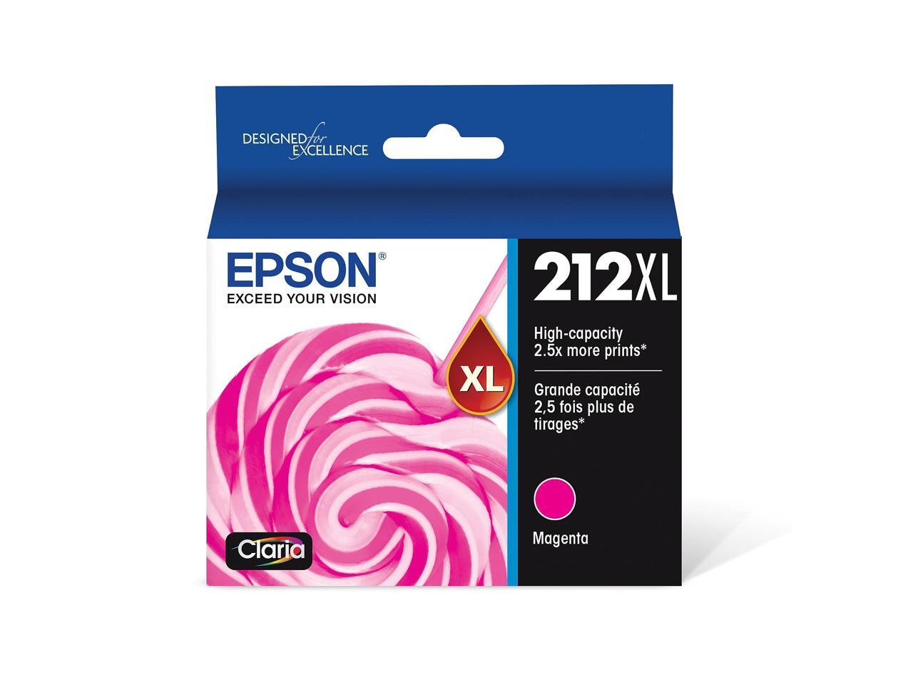 Epson T212 Ink Cartridge - Magenta - Inkjet - High Yield