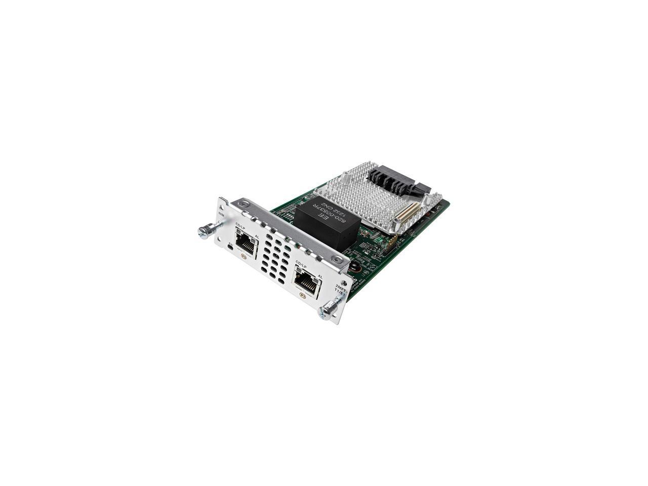 Cisco 2 port Multi-flex Trunk Voice/Clear-channel Data T1/E1 Module Model NIM-2MFT-T1/E1=