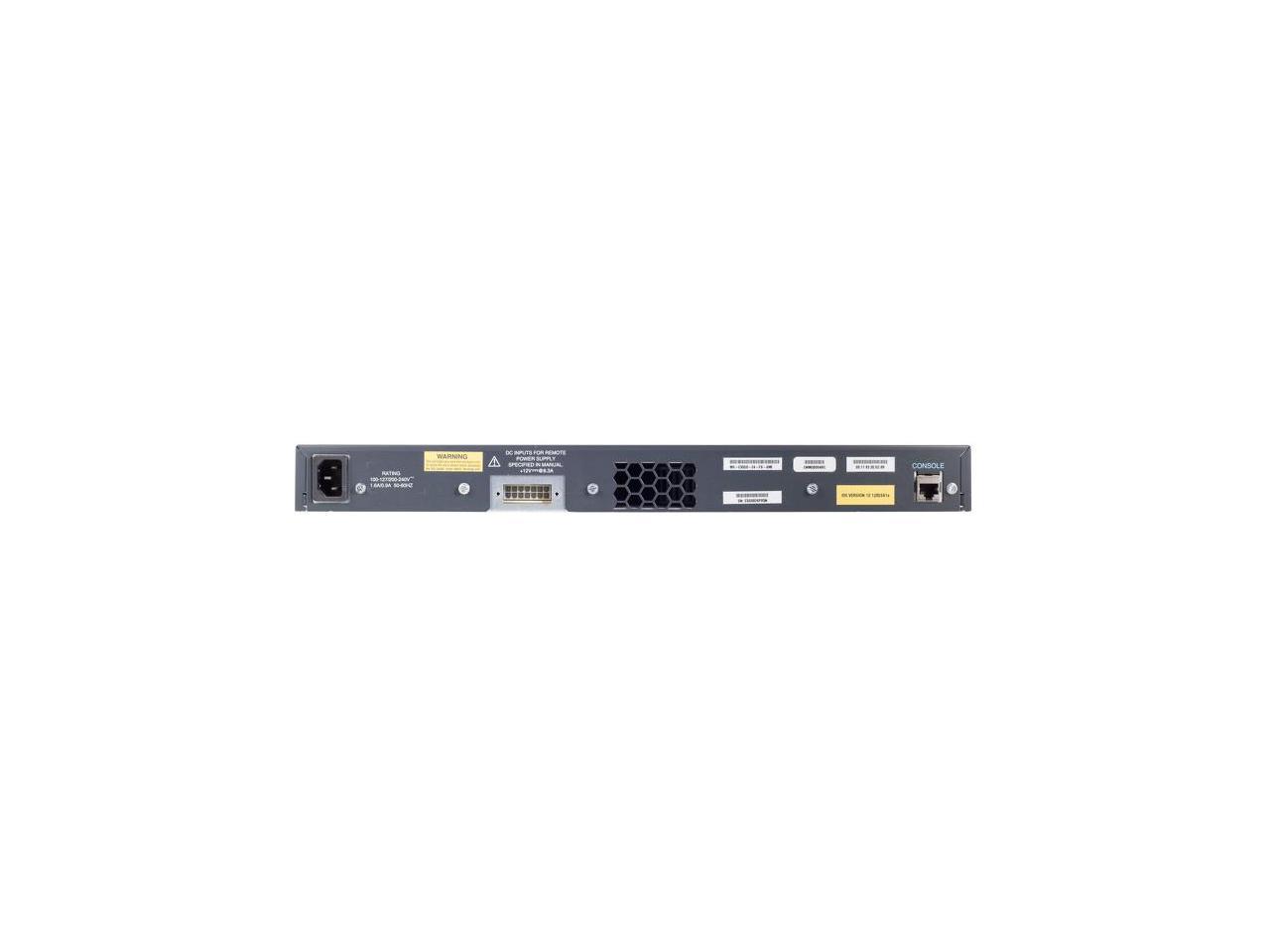 Cisco Catalyst 3550 Series 24 Port FX Switch, Lifetime Warranty, WS-C3550-24-FX-SMI