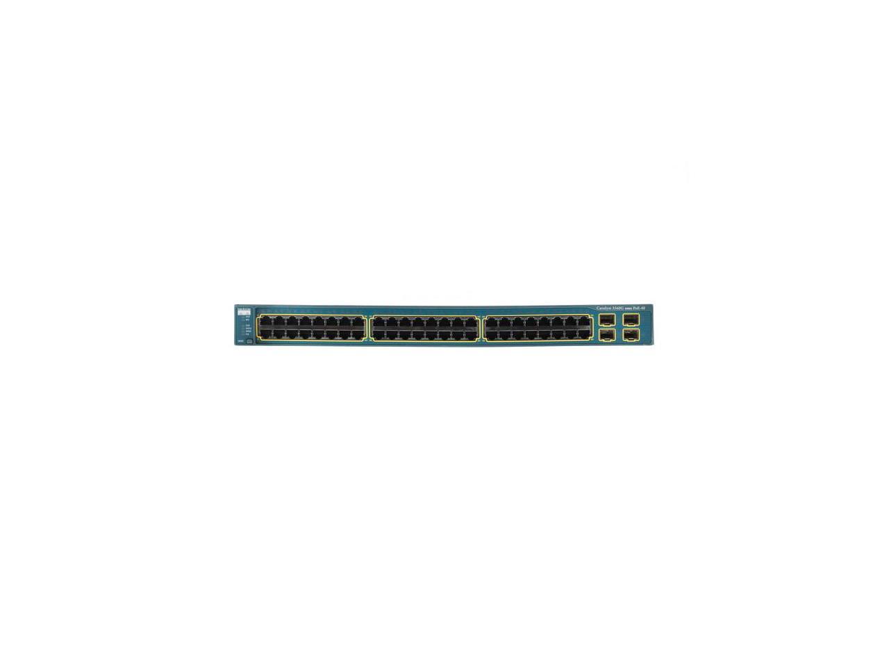 Cisco Catalyst WS-C3560G-48PS-E - 48 Port PoE Switch