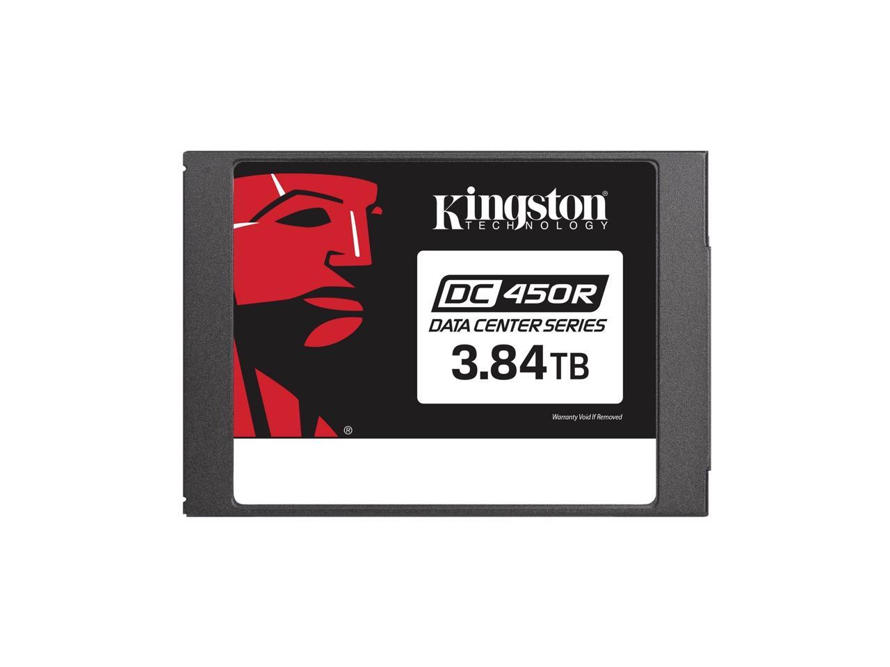 Kingston - SEDC450R/3840G - Kingston DC450R 3.84 TB Solid State Drive - 2.5 Internal - SATA (SATA/600) - Read Intensive