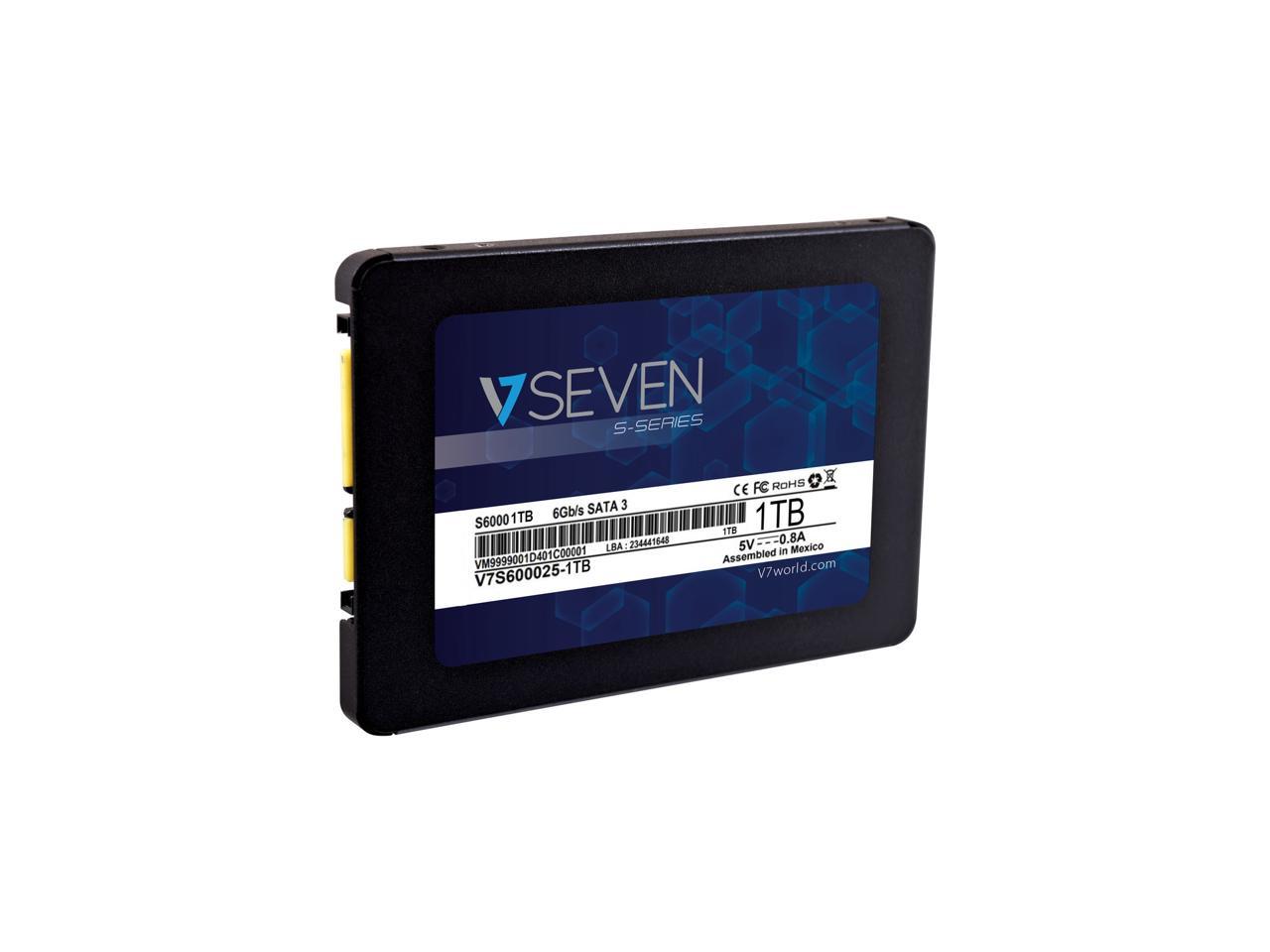 V7 S V7s600025-1000 1 Tb Solid State Drive - 2.5" Internal - Sata (Sata/600) - Taa Compliant