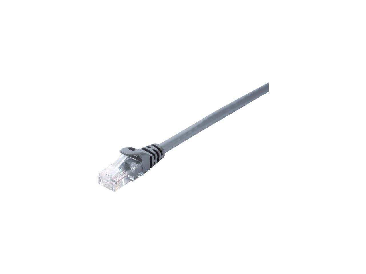 V7 Grey Cat6 Unshielded (Utp) Cable Rj45 Male To Rj45 Male 2M 6.6Ft