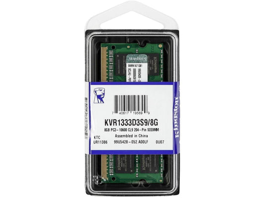 Kingston - KTH-PL426S8/8G - Kingston 8GB DDR4 SDRAM Memory Module - 8 GB (1 x 8 GB) - DDR4 SDRAM - 2666 MHz