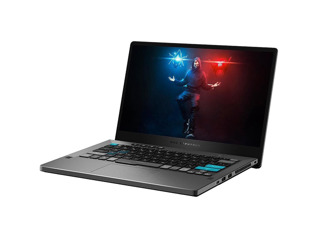 ASUS - Zephyrus G14 AW SE 14" WQHD Gaming Laptop - Ryzen 9 5900HS - 16GB - NVIDIA GeForce RTX 3050 Ti - 1TB SSD - Gray GA401QEC-K2064T Notebook