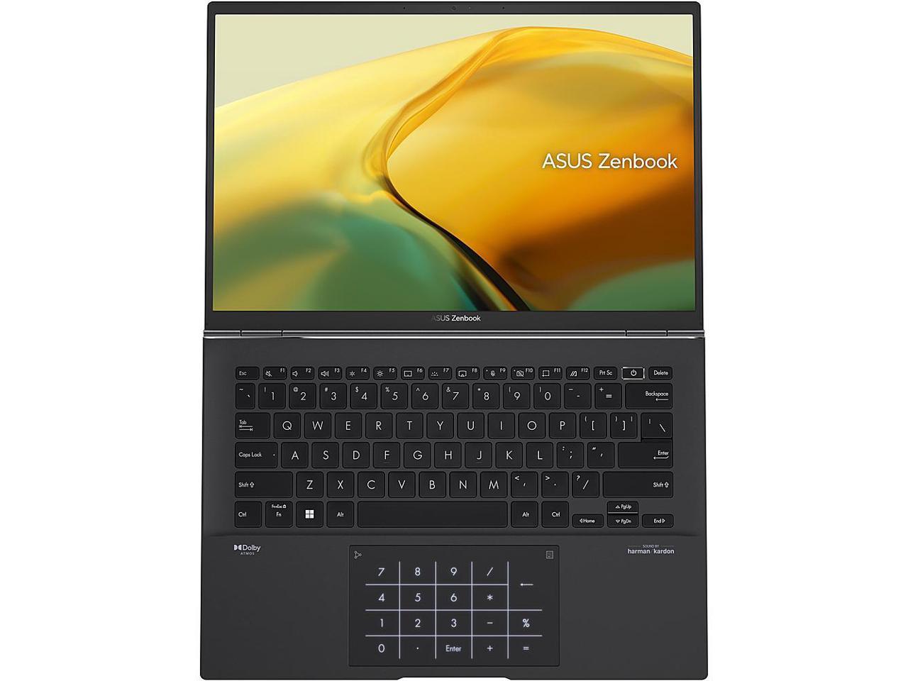 Asus Zenbook 14 OLED UM3402 UM3402YA-DS71 14" Notebook - 2.8K - 2880 x 1800 - AMD Ryzen 7 5825U Octa-core (8 Core) - 8 GB Total RAM - 8 GB On-board Memory - 512 GB SSD - Jade Black