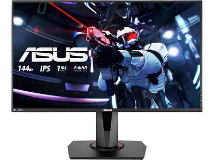 ASUS VG279Q Black 27" 1ms MPRT , 3ms(GTG) HDMI Widescreen Gaming Monitor, Full HD, IPS, 144Hz, Adaptive-Sync 400 cd/m2 ASCR 100,000,000:1 (1,000:1)