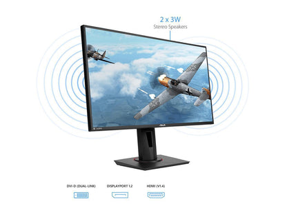 ASUS VG279Q Black 27" 1ms MPRT , 3ms(GTG) HDMI Widescreen Gaming Monitor, Full HD, IPS, 144Hz, Adaptive-Sync 400 cd/m2 ASCR 100,000,000:1 (1,000:1)