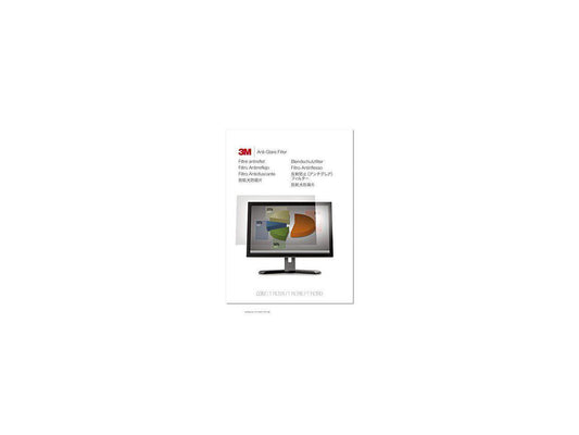 3M Anti-Glare Filter for 20" Widescreen Monitor - For 20" Widescreen LCD Monitor - 16:9 - Scratch Resistant, Fingerprint Resistant, Dust Resistant
