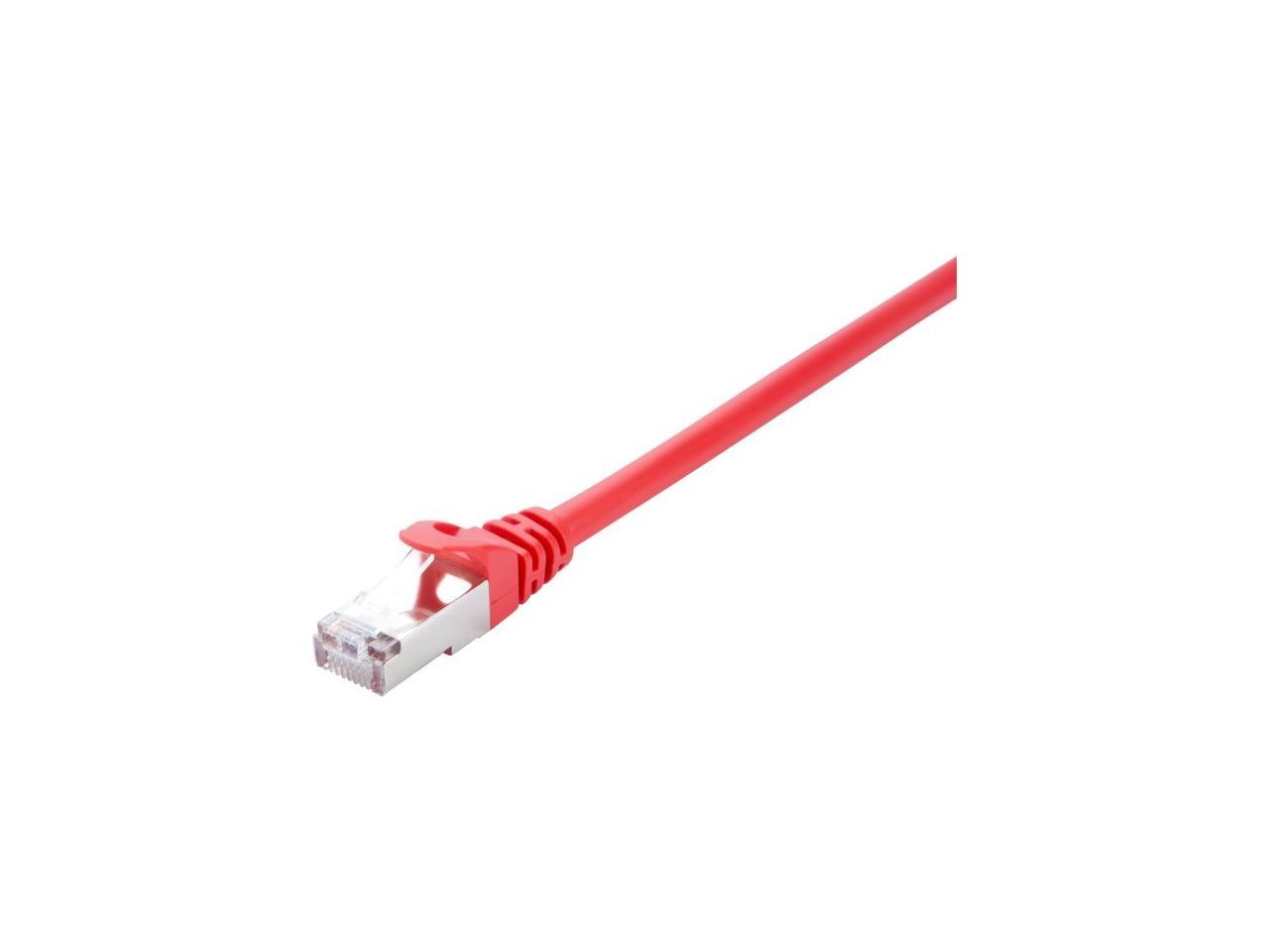 V7 V7CAT5STP-02M-RED-1N RJ45 - CAT5E Network Cable STP, 2m, Red