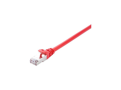 V7 Red Cat5e Shielded (Stp) Cable Rj45 Male To Rj45 Male 3M 10Ft