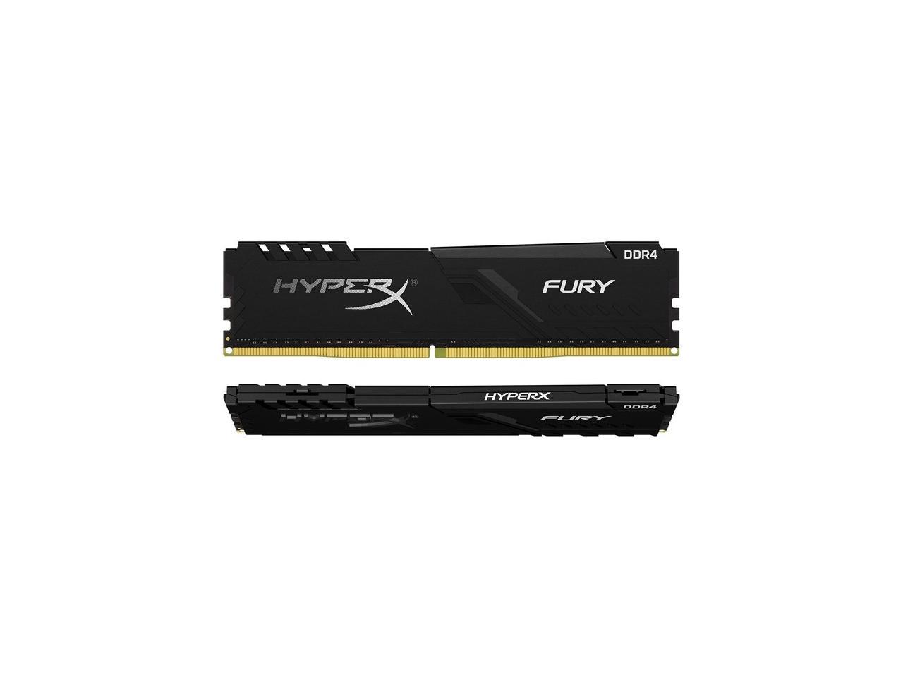 Kingston HyperX Fury 64GB 32GBx2 3200MHz DDR4 Cl16 DIMM Memory Module Kit