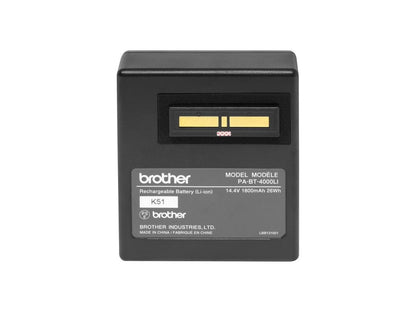 Brother Mobile Printer Battery - For Printer - Battery Rechargeable - 14.4 V DC - 1800 mAh - Ion -