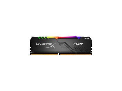 HyperX Fury RGB HX436C17FB3A/8 8GB DDR4 3600Mhz Non ECC Memory RAM DIMM