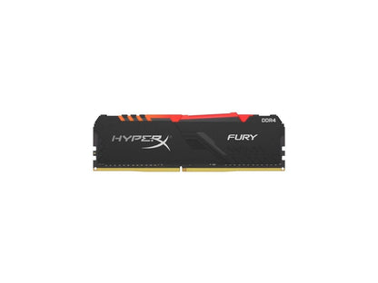 HyperX Fury RGB HX437C19FB3A/8 8GB DDR4 3733Mhz Non ECC Memory RAM DIMM