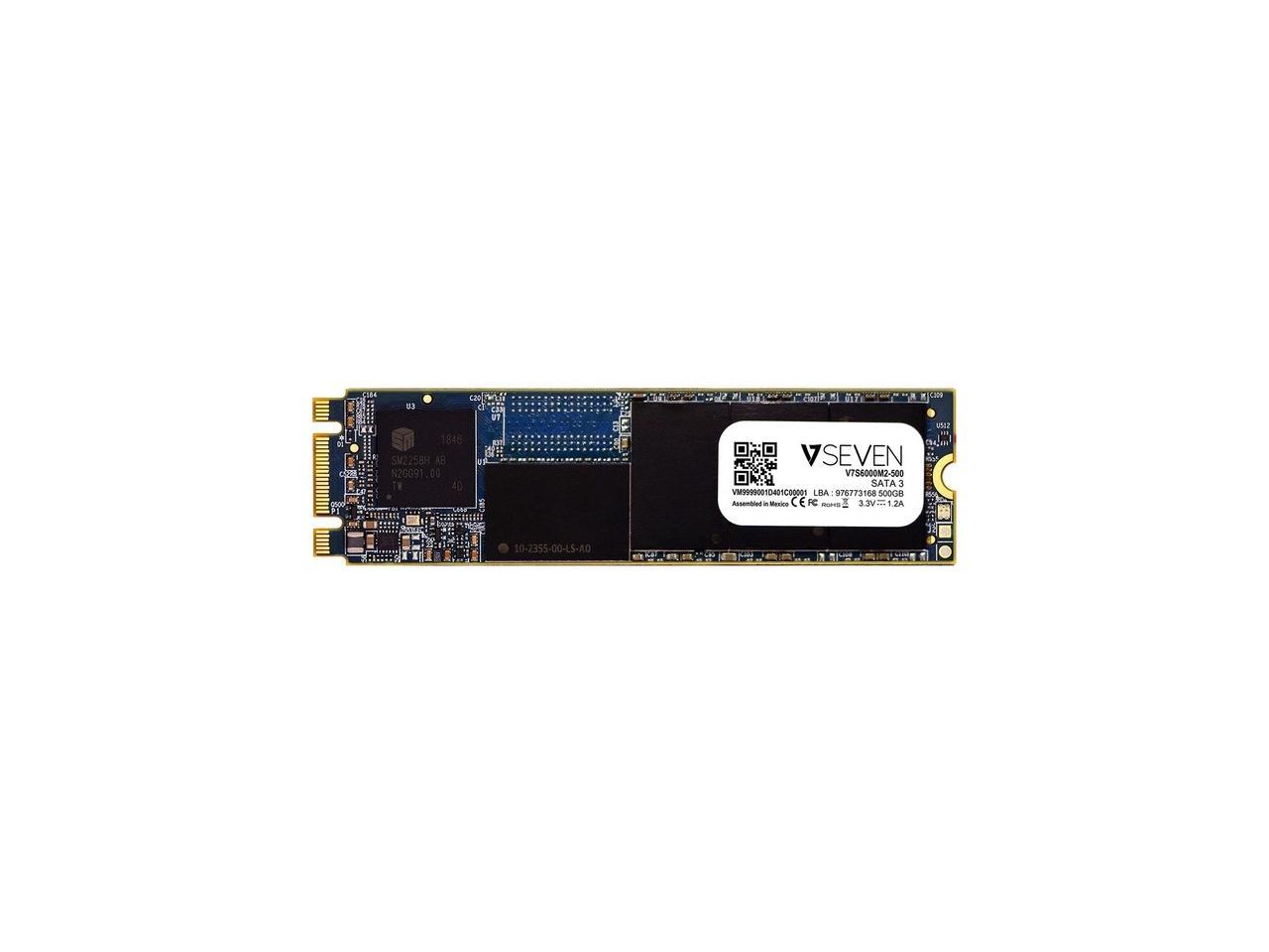 V7 MEMORY V7S6000M2-500 500GB INT SATA SSD M.2 2280