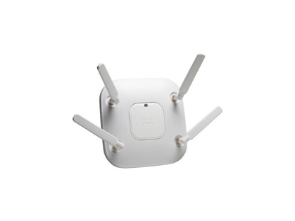 Cisco Aironet 3600i IEEE 802.11n 1.30 Gbit/s Wireless Access Point - 5 GHz, 2.40 GHz - MIMO Technology - Beamforming Technology - 1 x Network (RJ-45) - AC Adapter, PoE