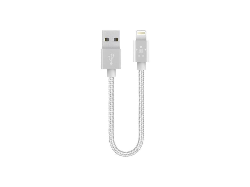 Belkin - MIXIT UP 6in Metallic Lightning Cable (Silver)