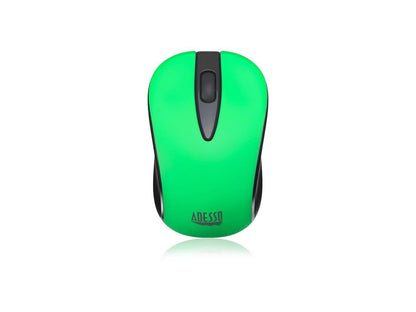 ADESSO IMOUSES70G ADESSO GREEN NEON COLOR 2.4GHZ WIRELESS OPTICAL MINI MOUSE