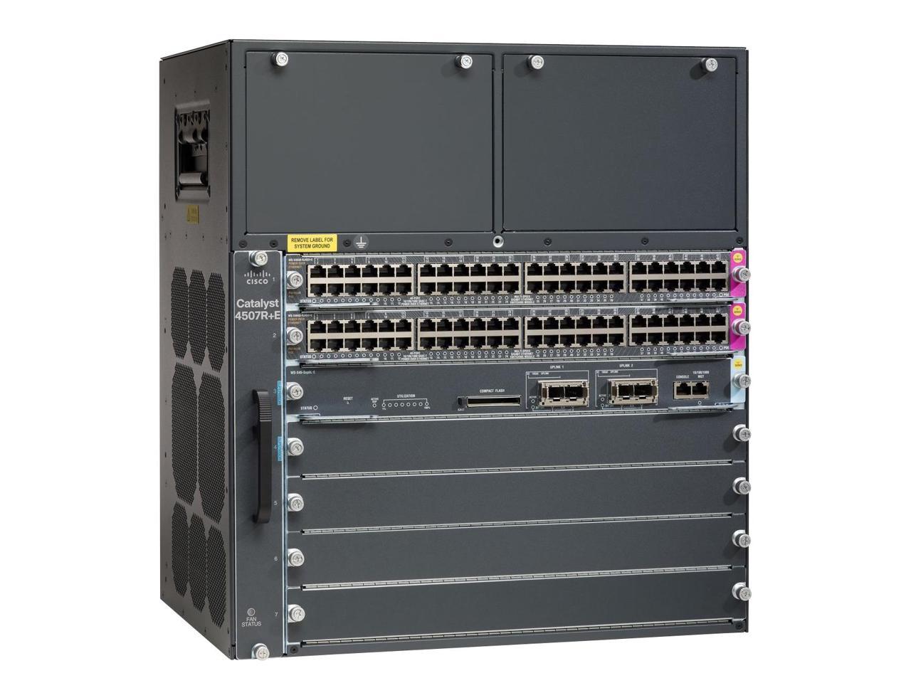 Cisco Catalyst WS-C4507R+E Switch Chassis