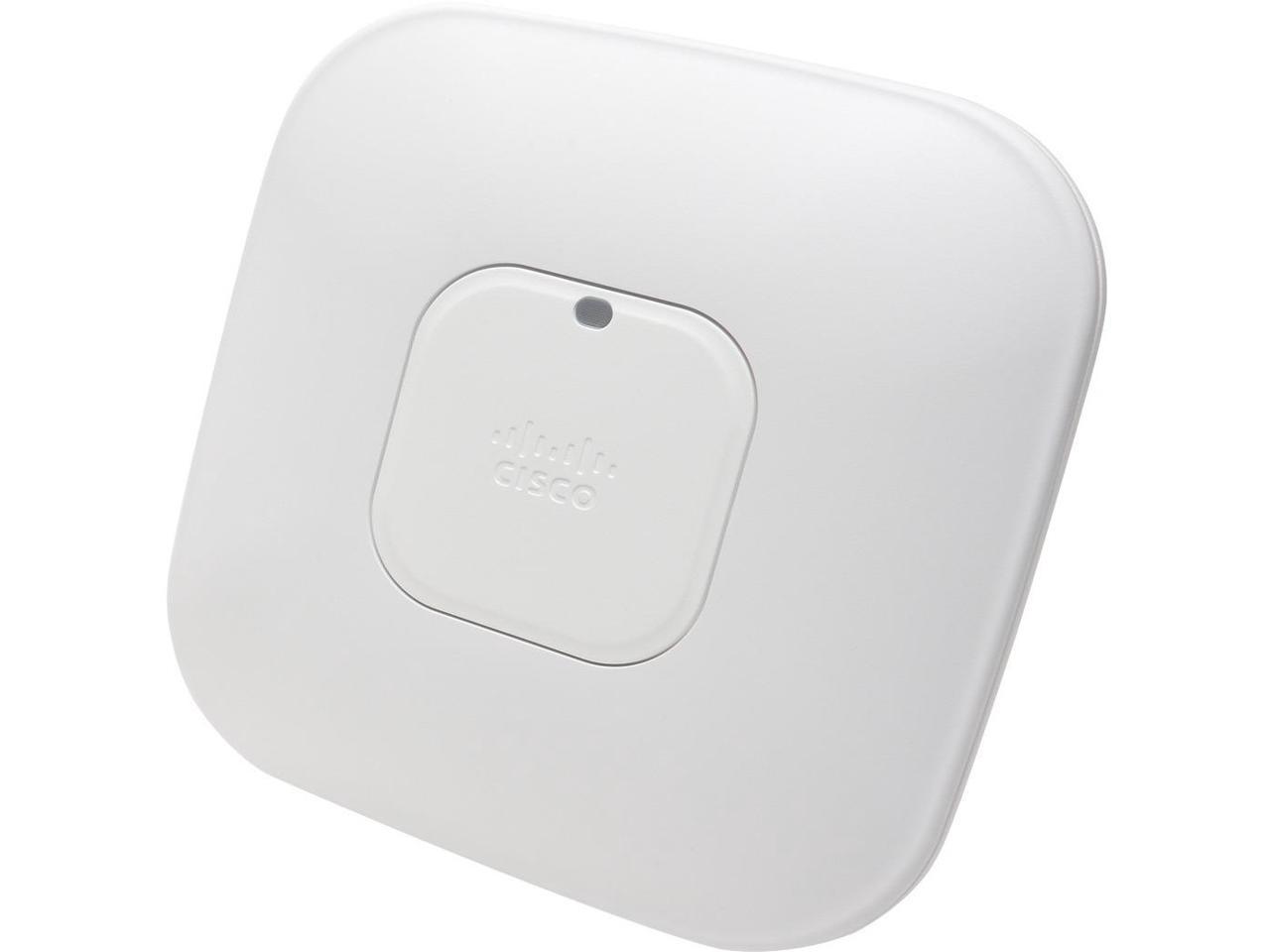 Cisco Aironet 3600i IEEE 802.11n 1.30 Gbit/s Wireless Access Point - 5 GHz, 2.40 GHz - MIMO Technology - Beamforming Technology - 1 x Network (RJ-45) - AC Adapter, PoE