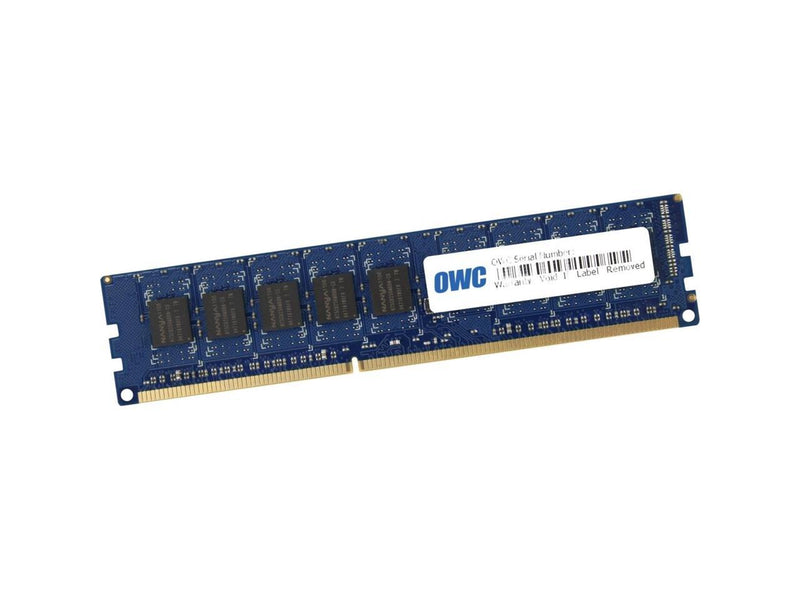 OWC 8GB PC3-8500 DDR3 ECC 1066MHz SDRAM DIMM 240 Pin Memory Upgrade Module For Mac Pro & Xserve 'Nehalem' & 'Westmere' models. . Model OWC8566D3ECC8GB