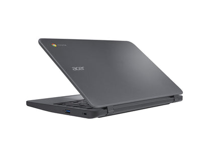 Acer Chromebook 11 N7 C731-C118 11.6" LCD Chromebook - Intel Celeron N3060 Dual-core (2 Core) 1.60 GHz - 4 GB LPDDR3 - 32 GB Flash Memory - Chrome OS - 1366 x 768 - ComfyView - Gray