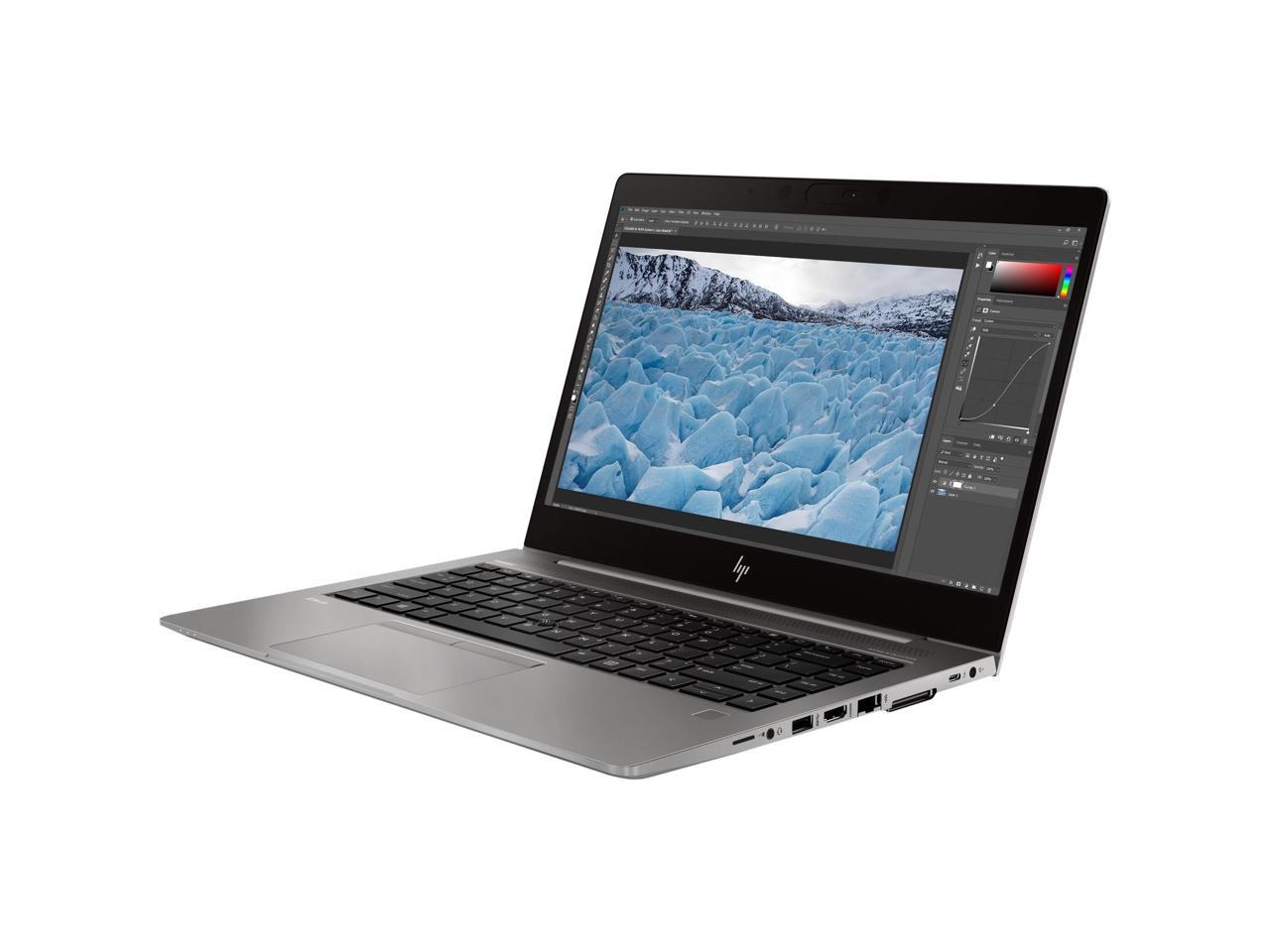 HP 7KP96UT ZBook 14u G6 14" Mobile Laptop i7-8565U 16GB 512GB SSD W10P