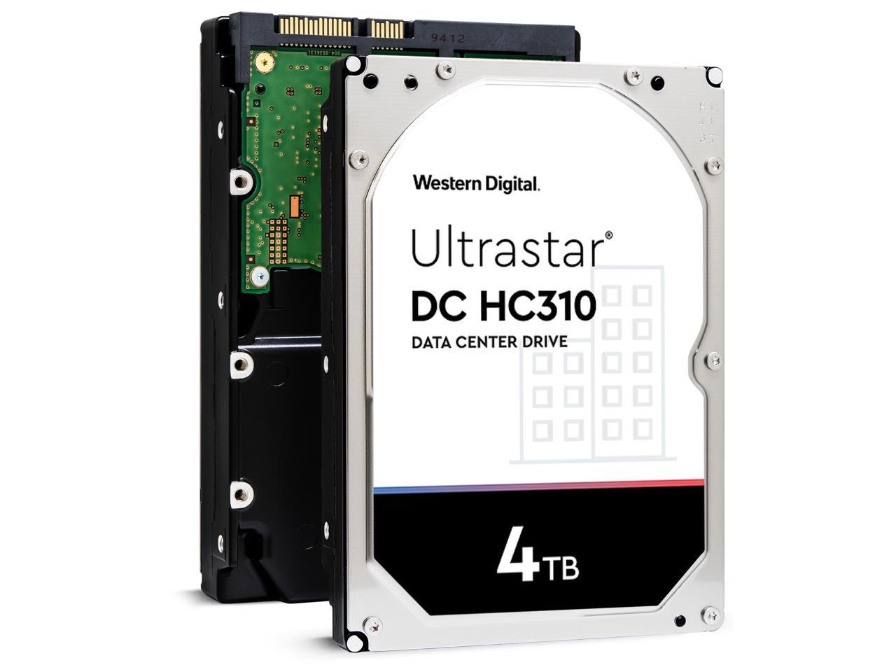 HGST/WD Ultrastar 4TB 7200 RPM 512e SATA 6Gb/s 3.5-Inch Enterprise Hard Drive (HUS726T4TALE6L4)