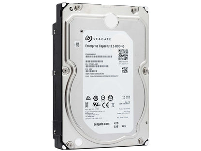 Seagate Enterprise Capacity 3.5'' HDD 4TB 7200 RPM 4Kn SAS 12Gb/s 128MB Cache Internal Hard Drive ST4000NM0095