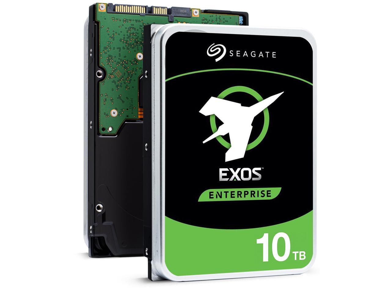 Seagate Exos X16 10TB 7200 RPM SATA 6Gb/s 3.5-Inch Enterprise Hard Drive (ST10000NM001G)