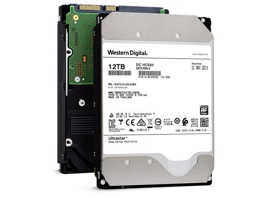 HGST WD 12TB 7200 RPM SATA 6Gb/s 3.5-Inch Enterprise Hard Drive (HUH721212ALE604)