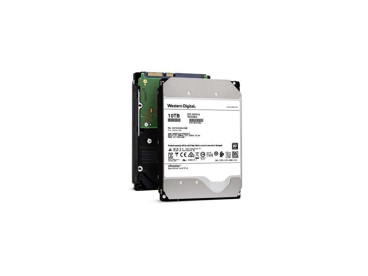 HGST/WD Ultrastar DC HC510 10TB SATA 6Gb/s 3.5" HDD - HUH721010ALE600 (0F27452)