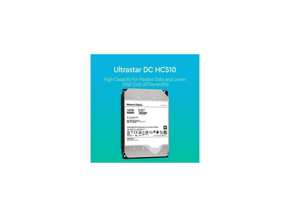 HGST/WD Ultrastar DC HC510 10TB SATA 6Gb/s 3.5" HDD - HUH721010ALE600 (0F27452)