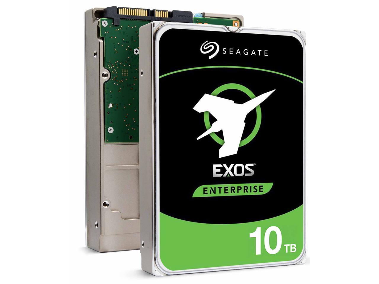 Seagate Exos Enterprise Capacity 3.5 ST10000NM0086 10TB 7200 RPM 256MB Cache SATA 6.0Gb/s 3.5" Hard Drives Bare Drive